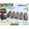 XXL Wäscheklammern aus recycling Kunststoff -- 5er Pack IV