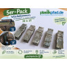 XXL Wäscheklammern aus recycling Kunststoff -- 5er Pack II