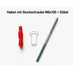 Unikat 02 Wandhaken Kleiderhaken Garderobenhaken  aus recycling Kunststoff
