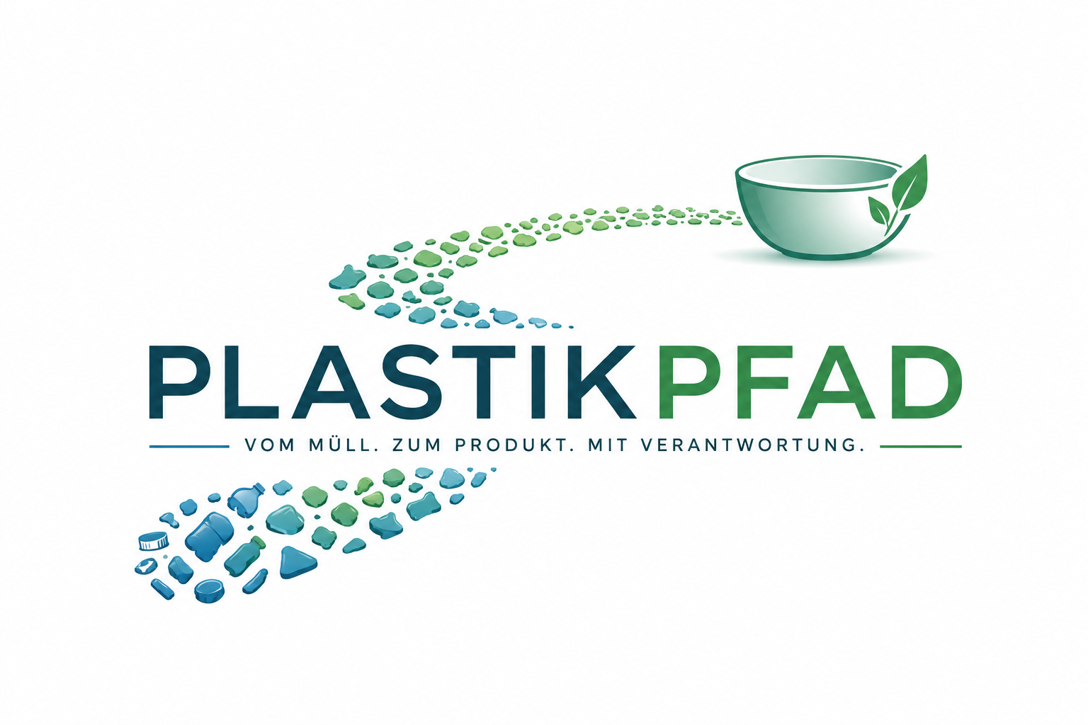 Plastikpfad